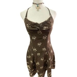 2000a halter dress by XOXO